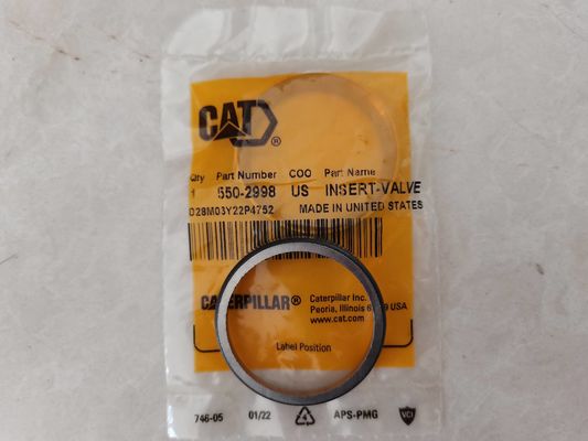 OEM / ODM CAT قطع غيار المحرك صمام العادم مقعد إدراج 224-1270 550-2998