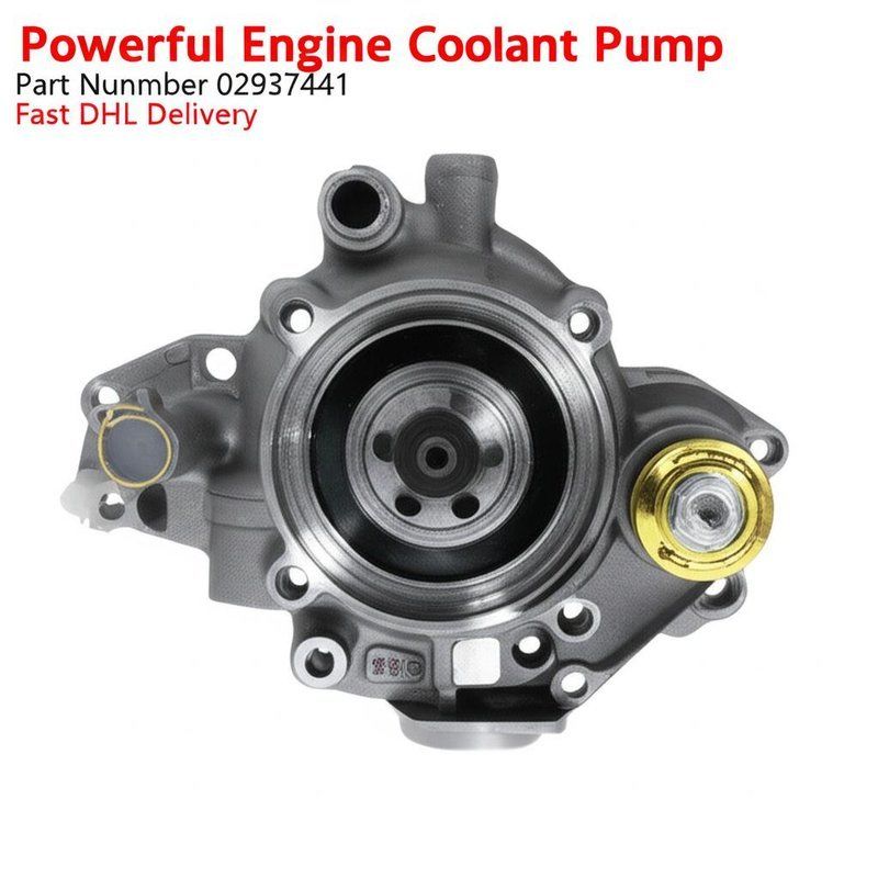 مضخة مبردة محرك قوية لمجموعات المولدات رقم الجزء 02937441 تسليم سريع DHL