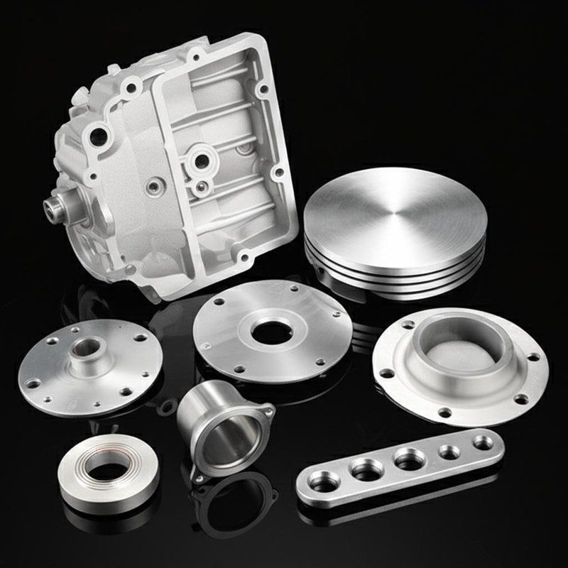 قطع غيار المحرك الفضية لأداء محرك استثنائي