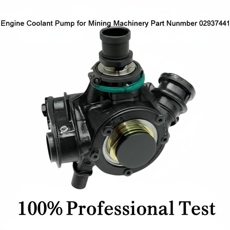 أعلى - مضخة سائل تبريد المحرك لآلات التعدين رقم الجزء 02937441 اختبار احترافي 100٪